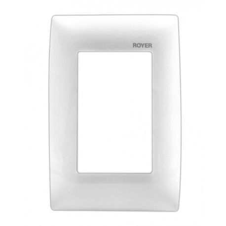 PLACA TIPO NEMA BLANCO | ROYER 100