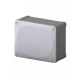 CAJA ESTANCAS IP 65 225X175X100 CON LADOS CERRADOS  Y PLACA CON TORNILLOS | ROYER