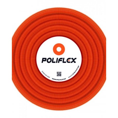 Poliflex naranja 3/4″ rollo con 50 m
