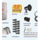 KIT COMPLETO DE CERCA ELECTRIFICADA PARA 20 MTS