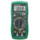 MULTÍMETRO 600V VOLT AC/DC, CORRIENTE AC/DC, TEMPERATURA, COMPROBADOR DE PILAS