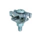 Cast Copper Alloy Cable Tray Ground Clamp, 6 Sol. (.162 Dia.) -1/0 Str. (.372 Dia.), 1.12 In Burndy
