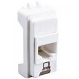 Toma transmisión de datos RJ45 Cat. 5e Blanco