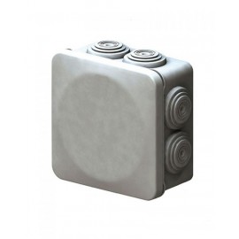 CAJA ESTANCAS IP 55 80X80X45 CON CONOS Y TAPA A PRESION | ROYER