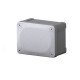 CAJA ESTANCAS IP 65 150X105X80 CON LADOS CERRADOS  Y PLACA CON TORNILLOS | ROYER