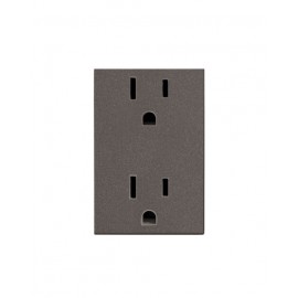 CONTACTO DUPLEX 2 POLOS MAS TIERRA 3 MODULOS ZENIT