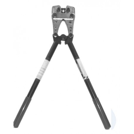 Herramienta Mecanica Para Aplicar Terminales Y Empalmes De Cal. 8 Awg A 4/0 Awg, Burndy