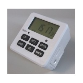 INTERRUPTOR HORARIO  DIGITAL ENCHUFABLE 140 MNIOBRA C/INTERVALO MINIMO 1 MINUTO 12V 15A 1875W