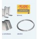 KIT ADICIONAL DE POSTE PARA 12 MTS DE BARDA INCLUYE 4 POSTES 4 BASES 4 CUBIERTAS 24 AISLADORES
