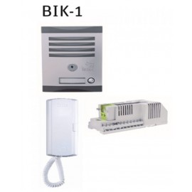 KIT DE INTERFON FRENTE DE EMPOTRAR 1 TEL INTEC