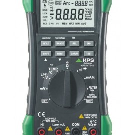 MULTIMETRO/MED. AISLAMIENTO 750V VOLT AC/DC, CORRIENTE AC/DC, TRMS, MEMORIA DE REGISTRO, 1KV
