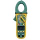 PINZA AMPERIMETRICA CAT III 600V, VOLTAJE 600V DC/AC, CORRIENTE 400 A  DC/AC, TEMPERATURA 1000°C, K