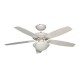 VENTILADOR DECORATIVO 52″ C/LUZ 2X60W E26 5 ASPAS REVERSIBLE SATINADO 3 VEL. 110/127V | MASTERFAN