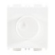 DIMMER ROTATIVO 600 W 2 MODULOS BLANCO | ALPHA | ESTEVEZ