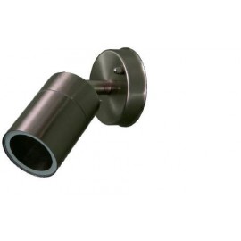 CANIS CILINDRO ACERO INOX SENCILLO  1XGU10 IP44