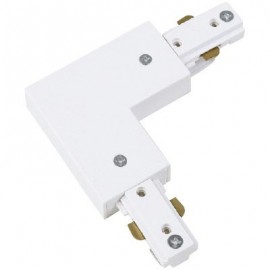 CONECTOR RECTO P/RIEL BLANCO