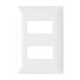 PLACA  2 VENTANAS LEXAN® BLANCO | ALPHA | ESTEVEZ