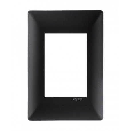 PLACA 3 VENTANAS BLACK | ALPHA | ESTEVEZ
