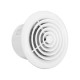 EXTRACTOR CIRCULAR AXIAL 4″ ACABADO BLANCO ABS | MASTERFAN