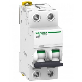 Interruptor termomagnético Acti9 2 Polos 32 A 220/440 Vca. IC60N Riel DIN