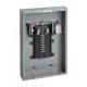 Caja con interior para centro de carga de 16 polos. 100 A. Monofásico. Con interruptor principal