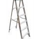 ESCALERA TIJERA ALUMINIO 3 PELDAÑOS  MAS  BASE  ALTURA 1.22M