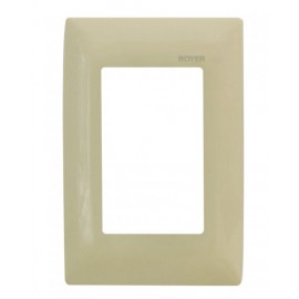 PLACA 3 MÓDULOS MARFIL | ROYER 100
