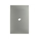 PLACA ALUMINO MATE SALIDA CABLE  SIMON | Simon 25 | CODIGO 25601-63