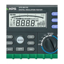 MEDIDOR RESIS.AISLAMIENTO  RESISTENCIA 10G OHM, VOLT AC/DC 1000V