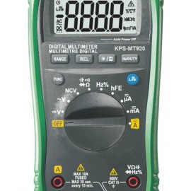 MULTÍMETRO BLUETOOTH 600V VOLT AC/DC, CORRIENTE AC/DC, TRMS, NCV, TRANSISTORES