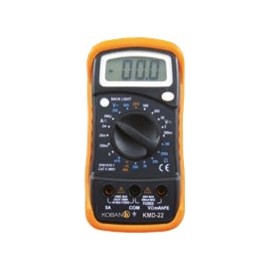 MULTIMETRO DIGITAL , CAT II 500V, , 500V DC/AC, CORRIENTE DC 5 A, MEDIDOR DE TEMPERATURA, 10  TEMPER