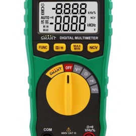 MULTIMETRO SMART 600V VOLT AC/DC, TRMS, NCV