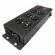 SPU01B | SUPRESOR DE PICOS 8 OUTLETS INDUSTRIAL COLOR NEGRO | ARROW HART