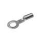 Zapata Terminal De Cobre Anillo Sin Ais. Tor. De 1/4 Cal. 16-14 Awg Burndy