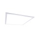 A Luminario tipo Panel de 36W con flujo luminoso de 4000lm, CCT 6500K, 120-277V~, Dimensiones 60×60 cm