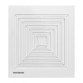 EXTRACTOR AIRE CENTRIFUGO 8″, PARA PLAFÓN, BLANCO, EMPOTRADO, AIRE 200 m3/h, 20W, 16m3 | MASTERFAN