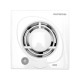 EXTRACTOR DE AIRE AXIAL 4″ 13W BLANCO ABS CON SENSOR DE MOVIMIENTO | MASTERFAN