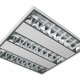 GRILLE LED T5 3X10W CLARO 3000LM 100-240V 6500K  TISHMAN