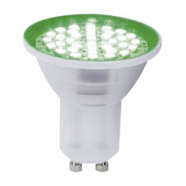 LAMP LED GU10  3W  VERDE