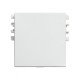 TECLA 2 MODULOS BLANCO S26 | Simon 26 | CODIGO 2600012-030