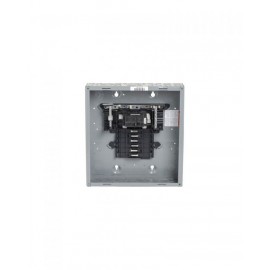 Caja con interior para centro de carga de 12 polos. 100 A. Monofásico. Con interruptor principal
