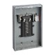Caja con interior para centro de carga de 16 polos. 100 A. Monofásico. Con interruptor principal