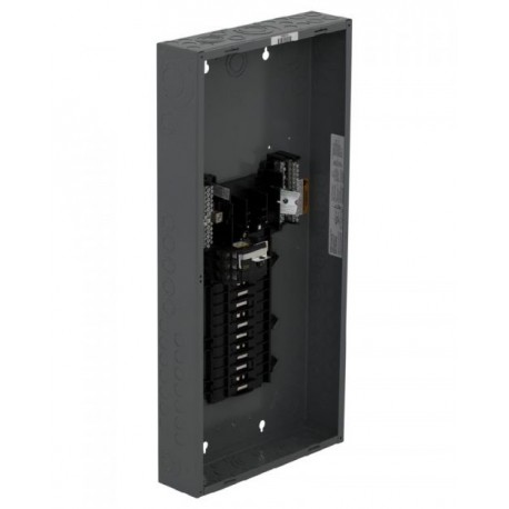 Caja con interior para centro de carga de 27 polos. 100 A. trifásico. Con interruptor principal