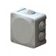 CAJA ESTANCAS IP 55 100X100X45 CON CONOS Y TAPA A PRESION | ROYER