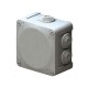 CAJA ESTANCAS IP 55 100X100X45 CON CONOS Y TAPA A PRESION | ROYER