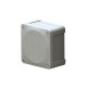 CAJA ESTANCAS IP 55 100X100X55 CON LADOS CERRADOS  Y PLACA CON TORNILLOS | ROYER