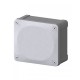 CAJA ESTANCAS IP 65 175X150X80 CON LADOS CERRADOS  Y PLACA CON TORNILLOS | ROYER