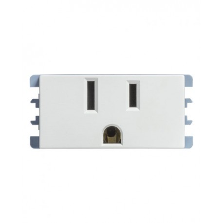 TOMA CORRIENTE 2P MAS T BLANCO S26 | Simon 26 | CODIGO 2600422-030