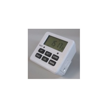 INTERRUPTOR HORARIO  DIGITAL ENCHUFABLE 140 MNIOBRA C/INTERVALO MINIMO 1 MINUTO 12V 15A 1875W