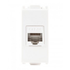 TOMA RJ45 CAT. 5 BLANCO | ALPHA | ESTEVEZ